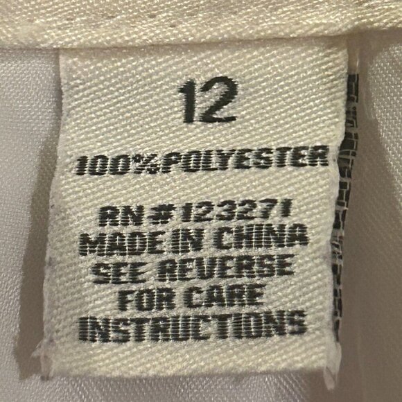 Birch & Stone SZ12 Girls Ivory Sherpa Parka Jacket Y2K Comfy Outdoor Layering Pi - Picture 9 of 10